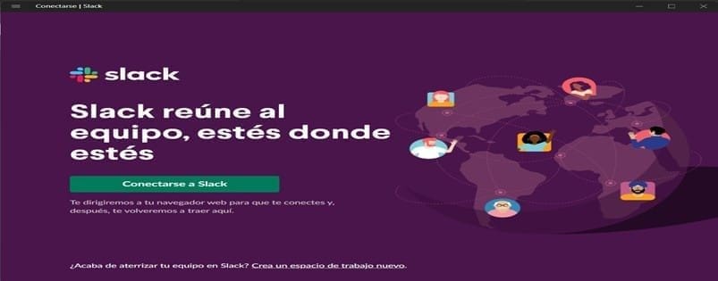 conectarse a slack